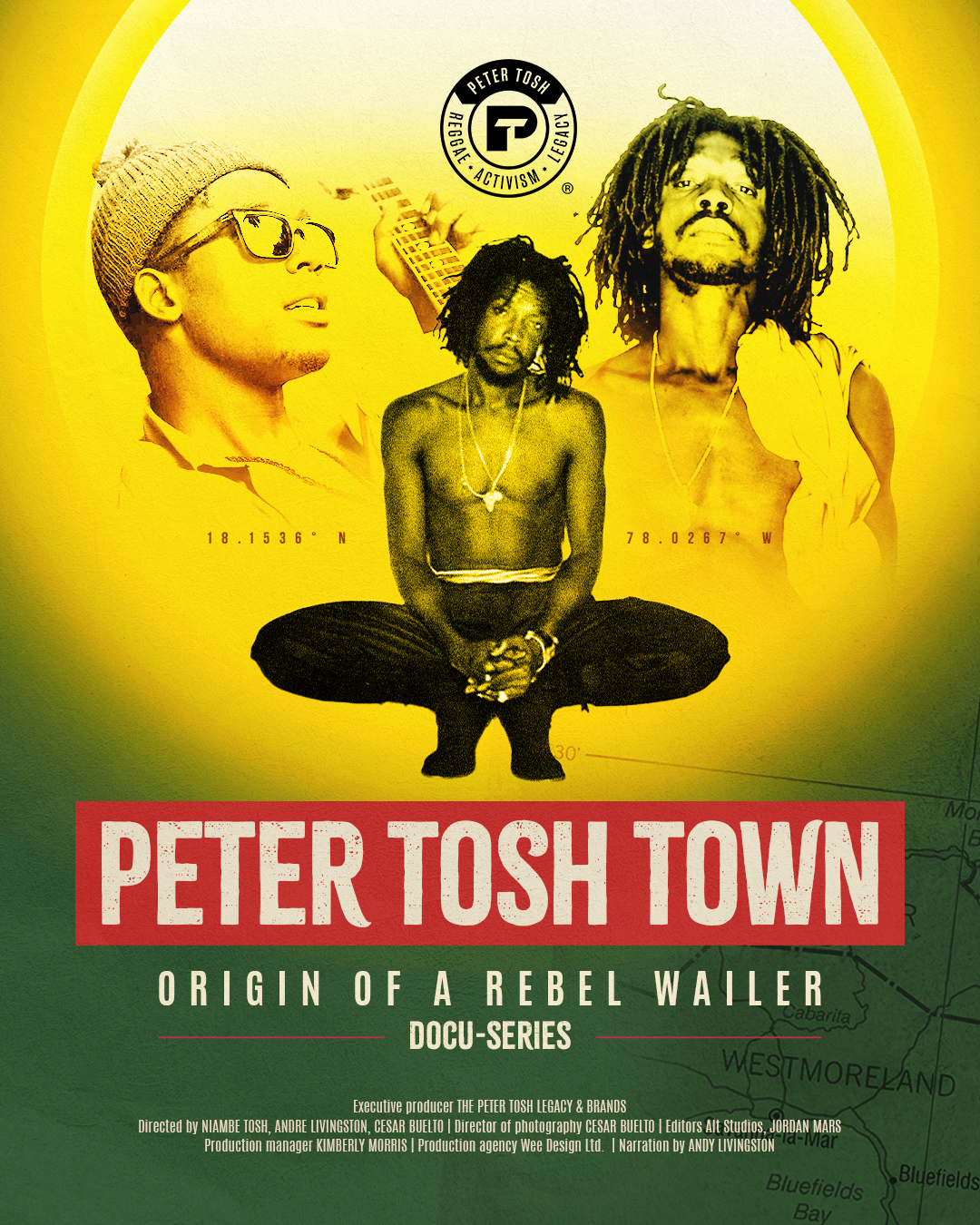 Peter Tosh Town: Origin of a Rebel Wailer poster